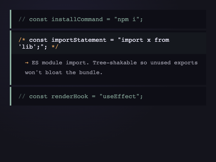 Code Comment — preview