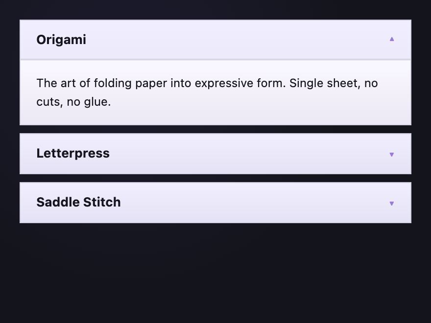 Paper Folded — preview