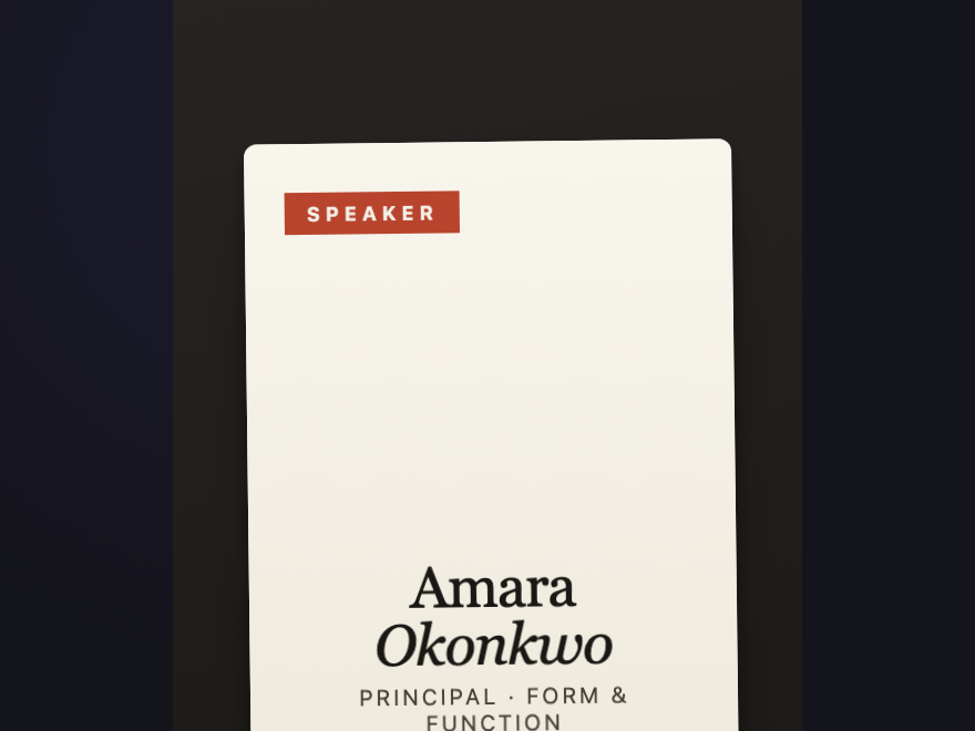 Conference Lanyard — preview