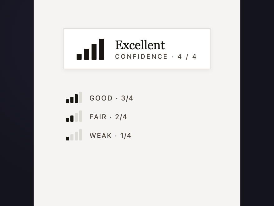 Signal Bars — preview