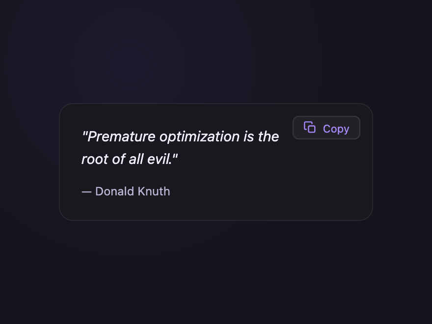 Copy Quote — preview