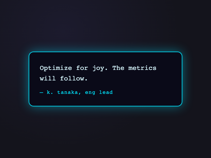 Neon Border — preview