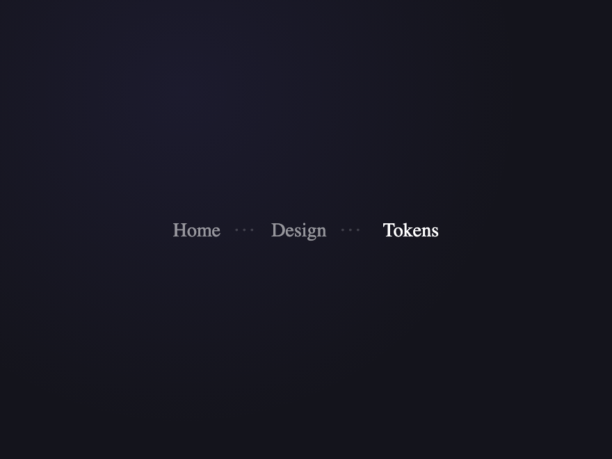 Dotted Separator — preview