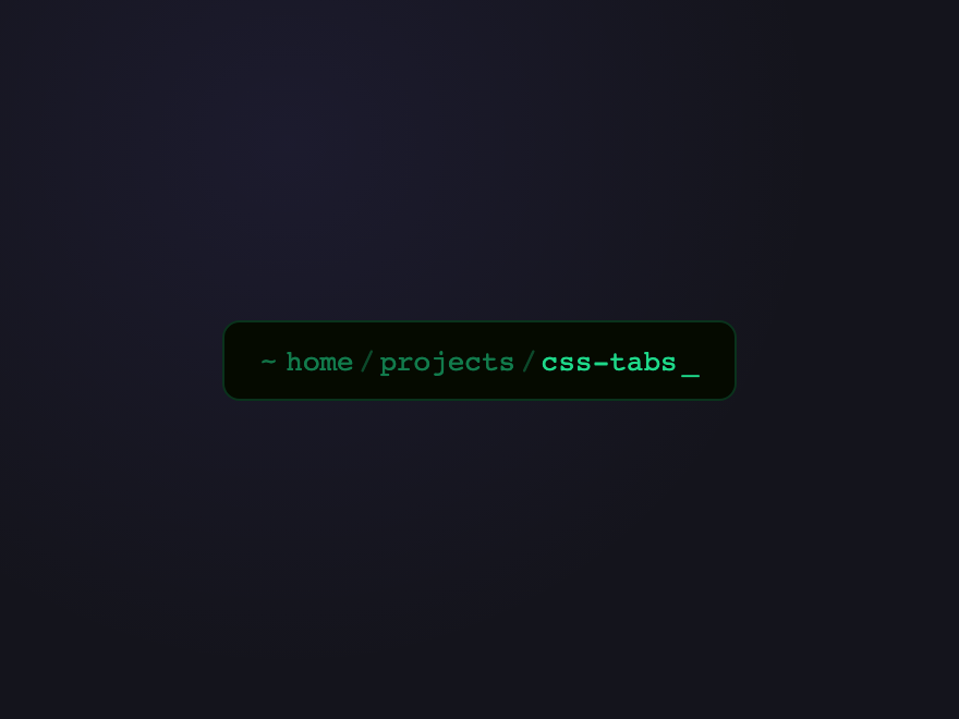 Retro Terminal Path — preview