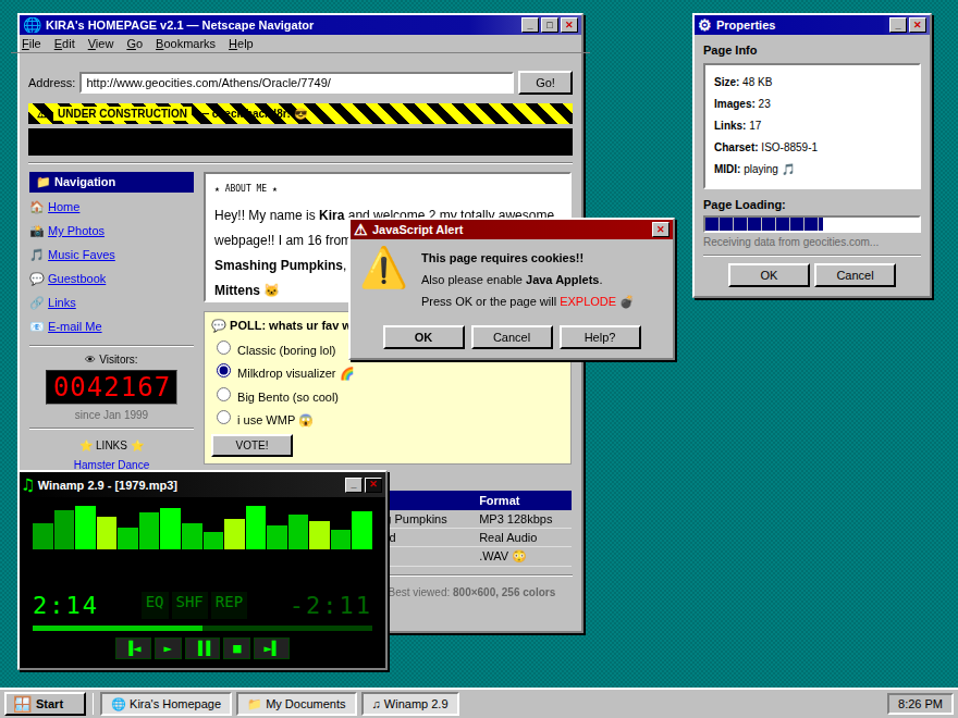 Windows 95 Desktop — preview