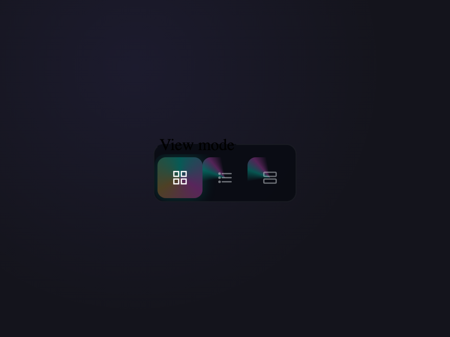 Holographic Dial — preview