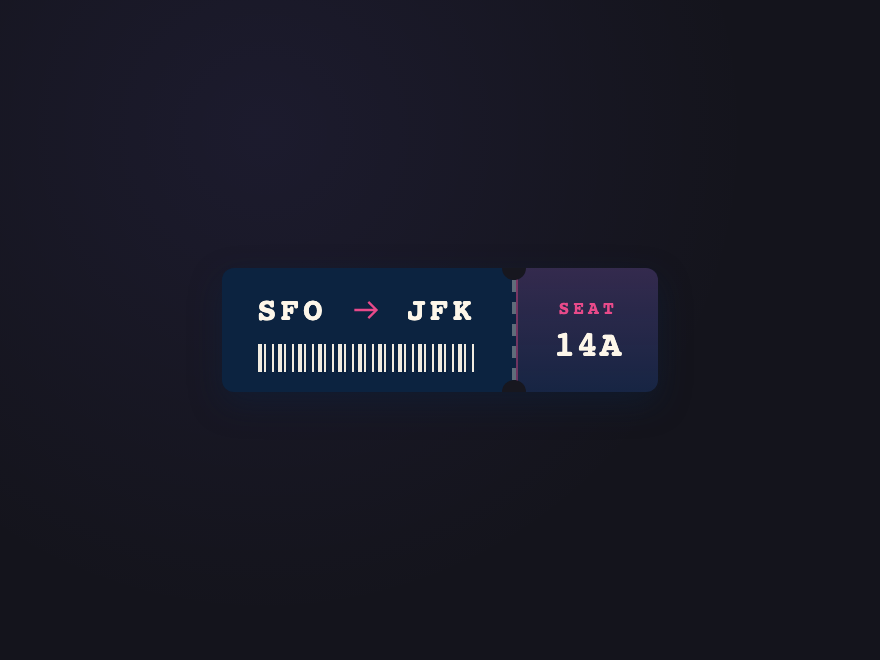 Boarding Pass — preview