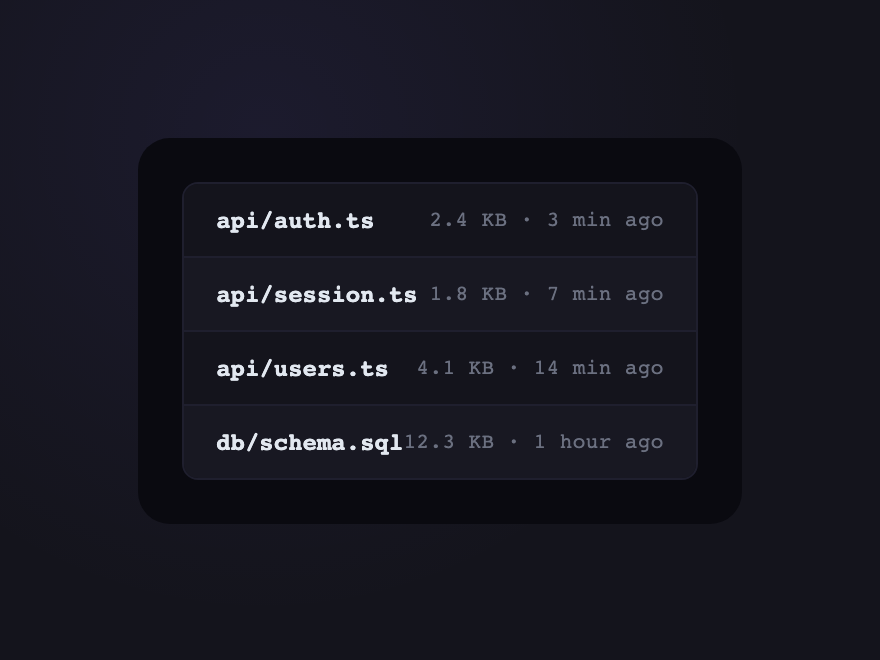 Carbon Shelves — preview