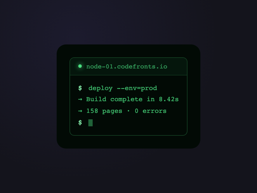 Cyber Terminal — preview