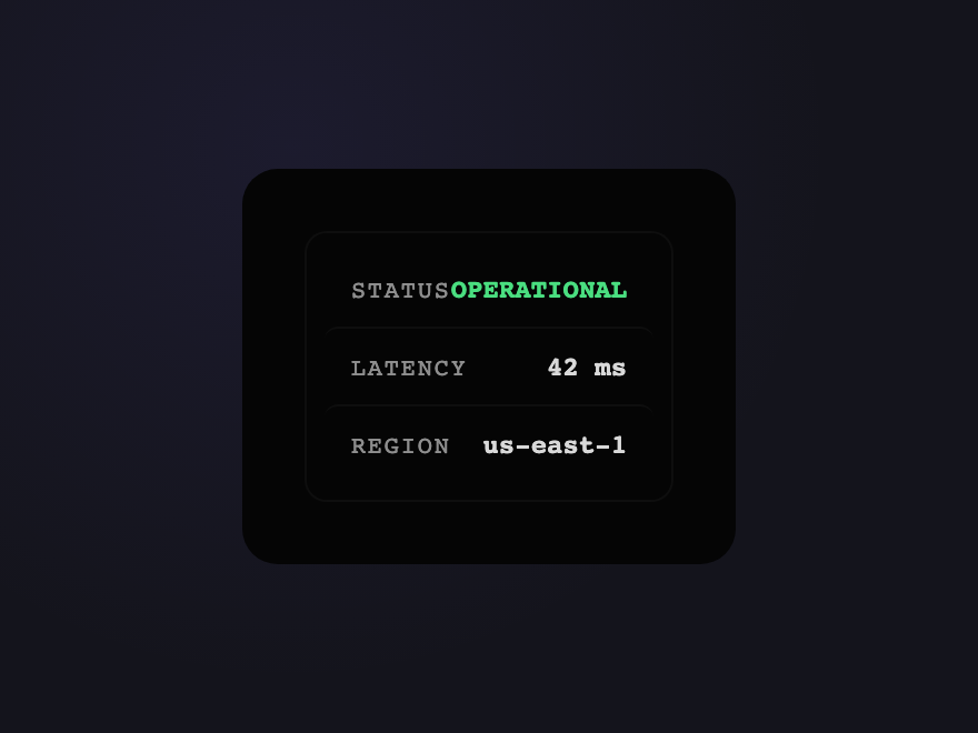 Stealth Panel — preview