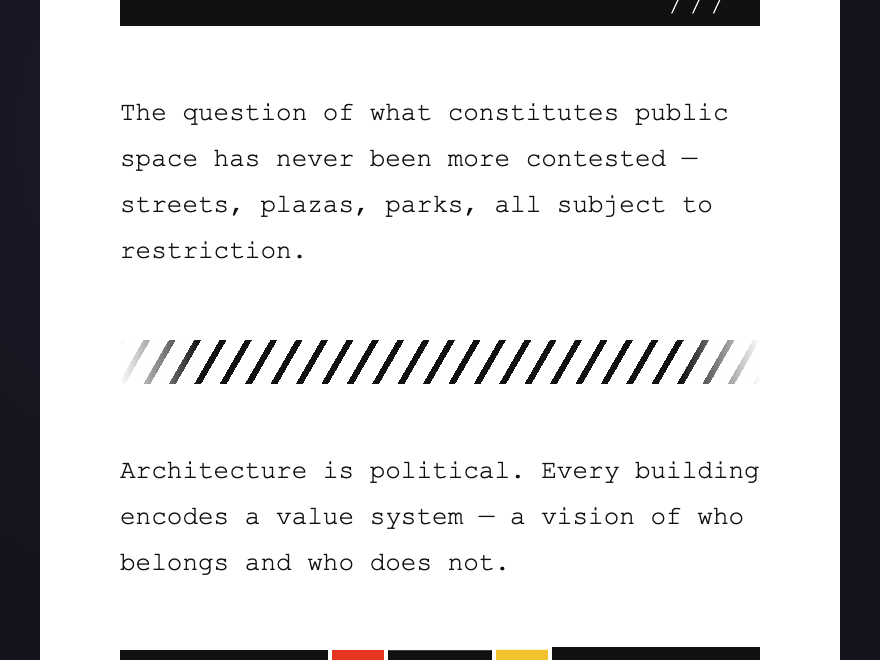 Brutalist Dividers — preview