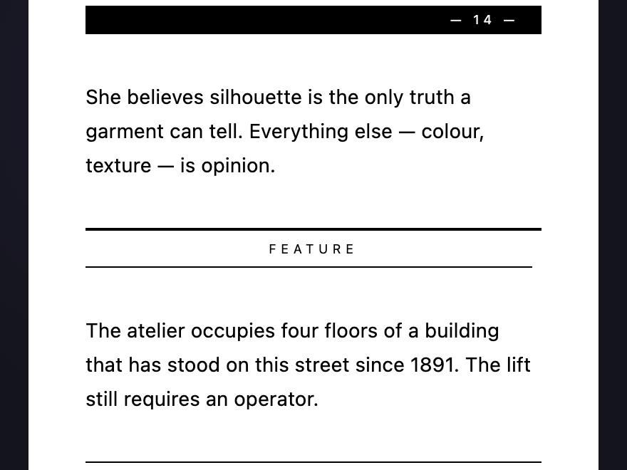 Fashion Dividers — preview