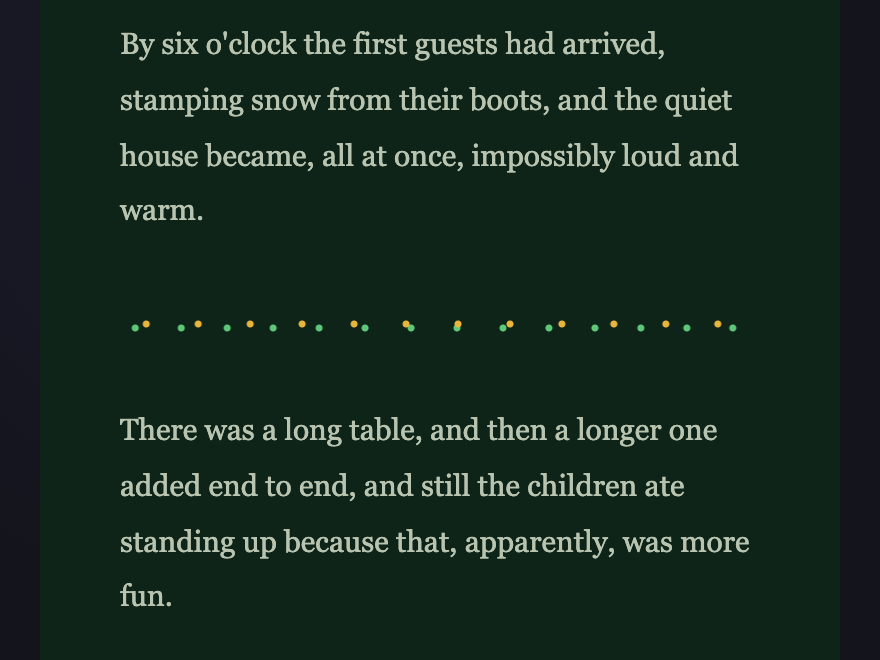 Festive Dividers — preview