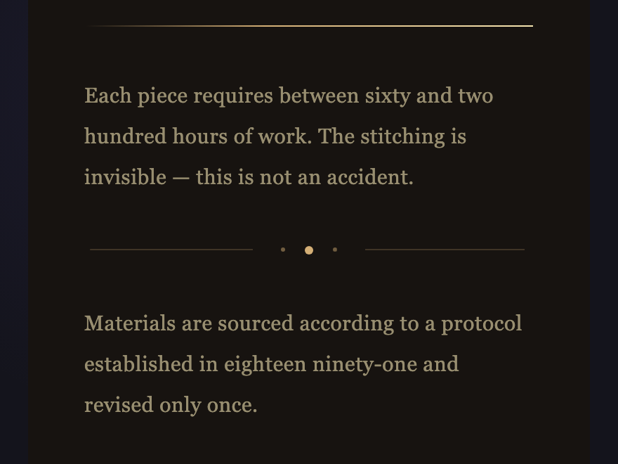 Luxury Dividers — preview