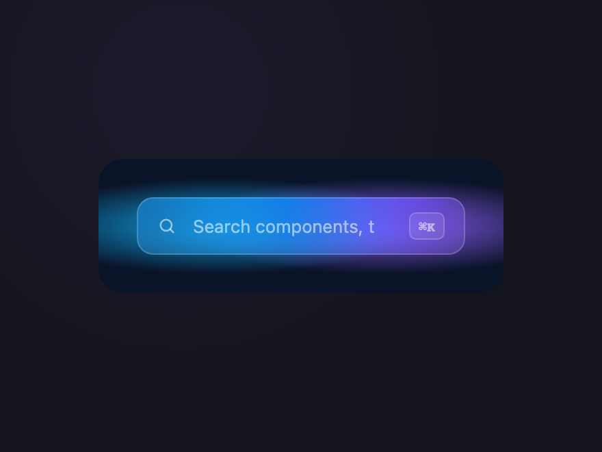 Glass Search — preview