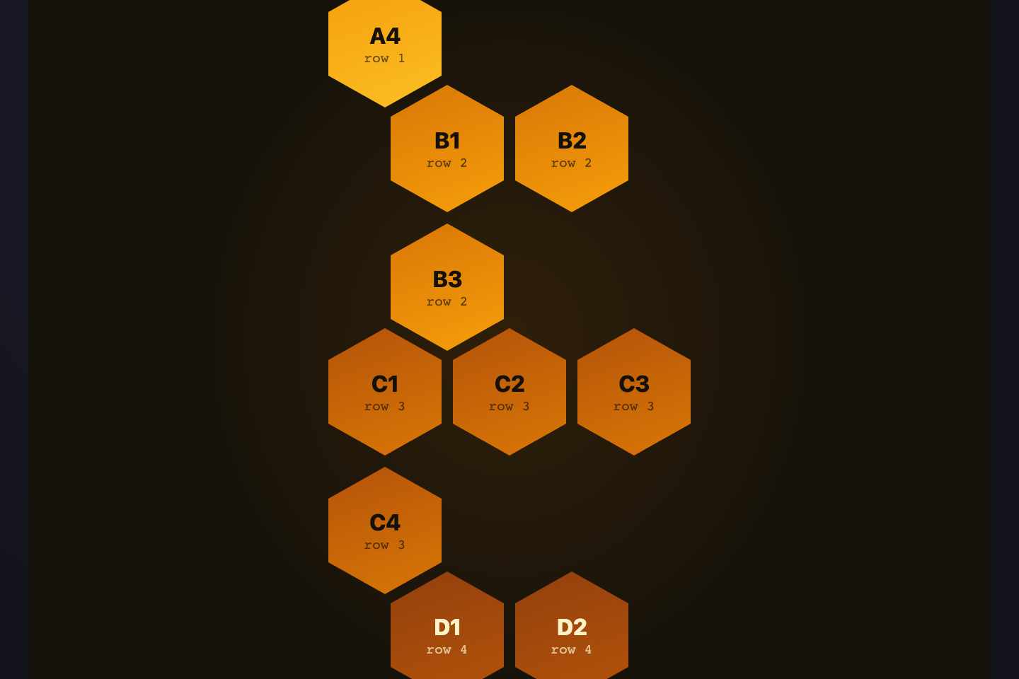 Hexagonal Honeycomb — preview