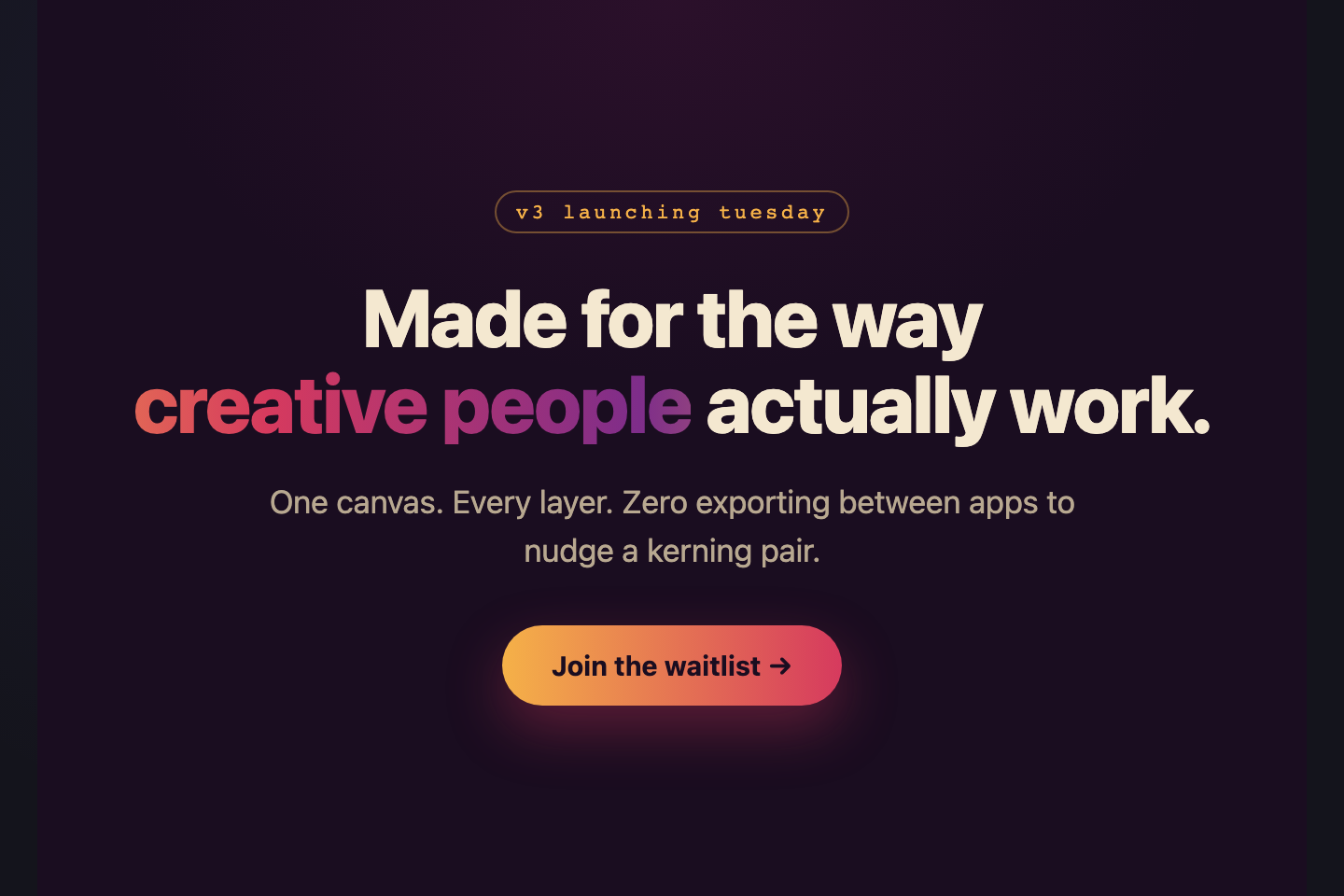 Gradient Text Spotlight — preview