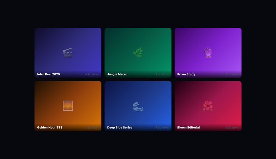 CSS Image Icon Reveal Center Hover — preview