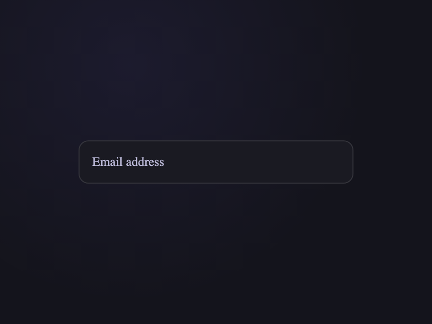 Floating Label — preview