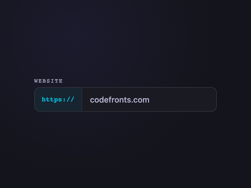 URL with Protocol — preview