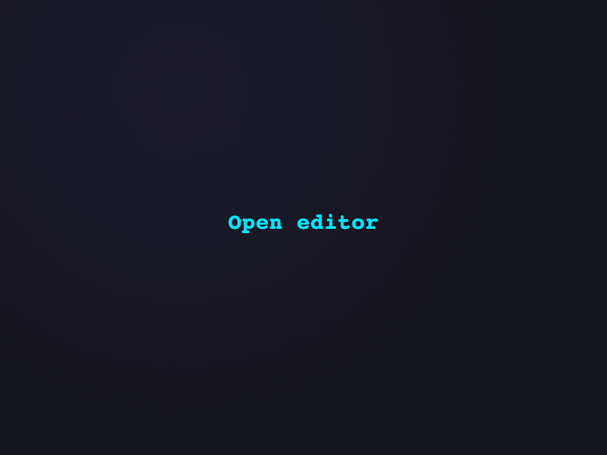 Cursor Blink Underline — preview
