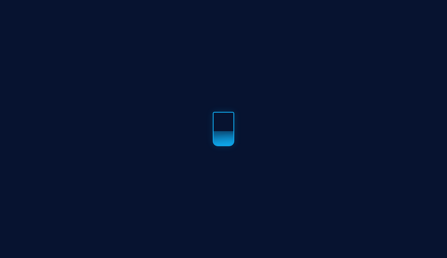 CSS Liquid Fill Loader — preview
