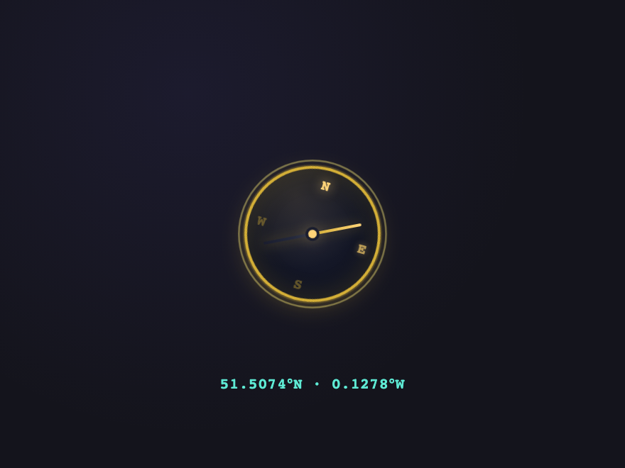 Heat-Map Compass — preview