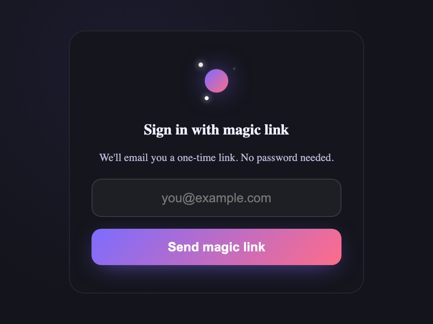 Magic Link — preview