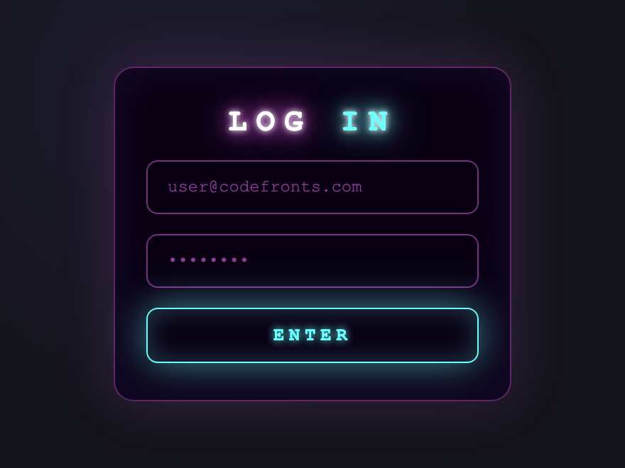 Neon Synthwave — preview