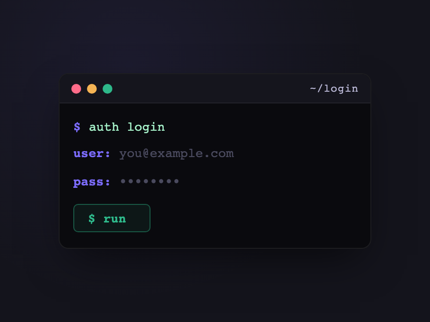 Terminal Prompt — preview