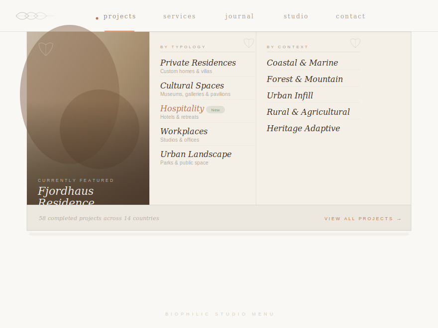Biophilic Studio — preview