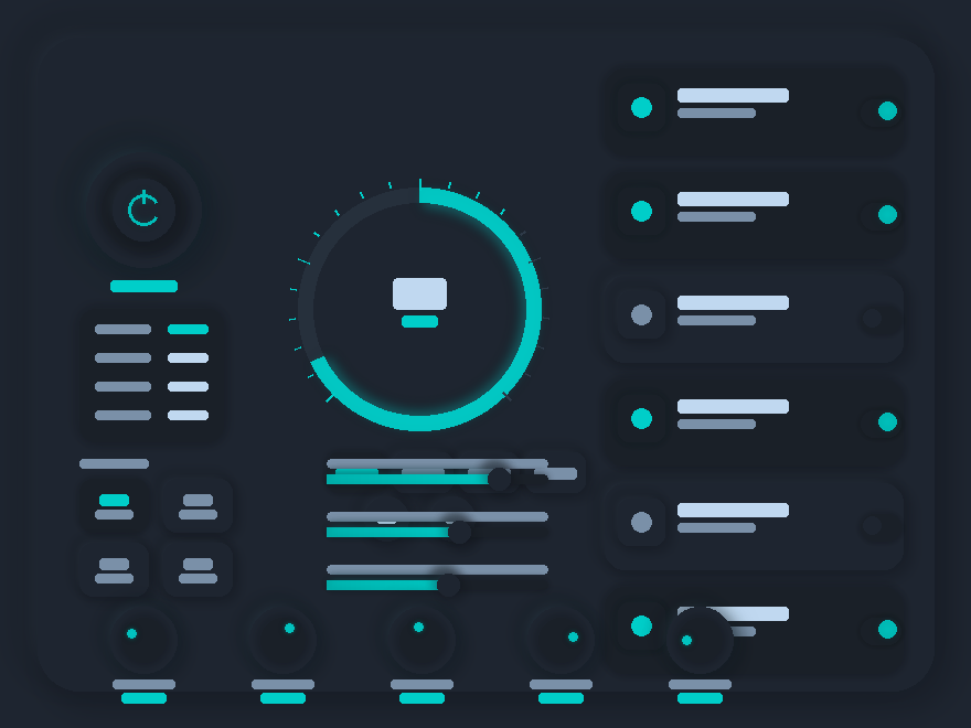 Smart IoT Control Panel — preview