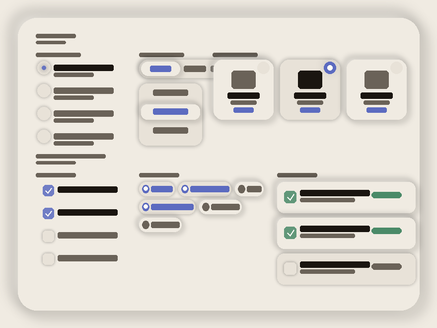 Soft UI Form Controls — preview