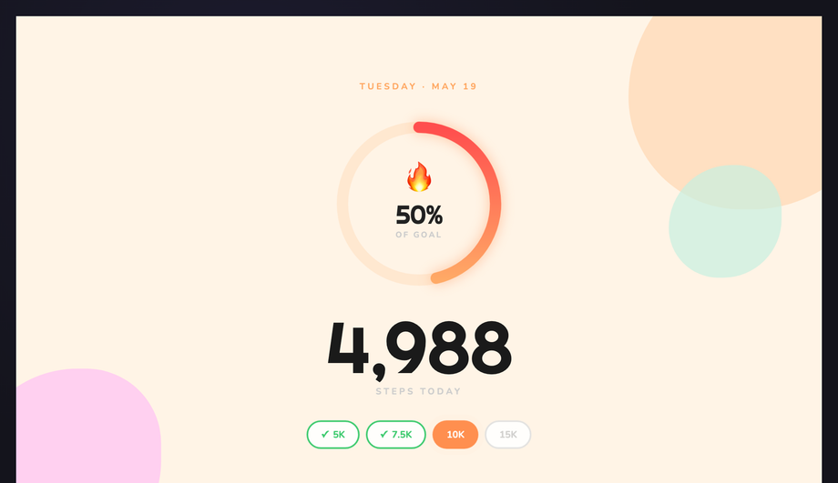 Fitness Step Counter — preview