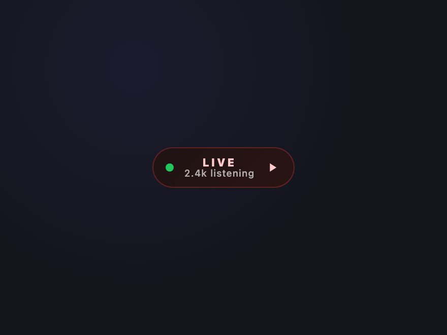 Live Badge — preview