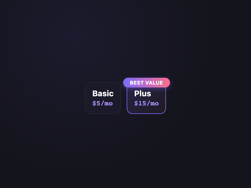 Pricing Tier — preview