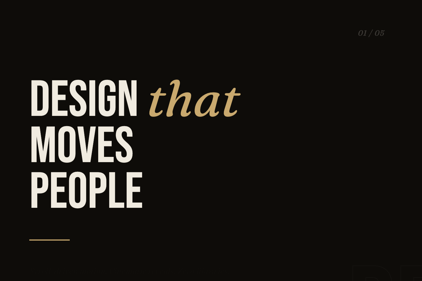 Kinetic Typography — preview