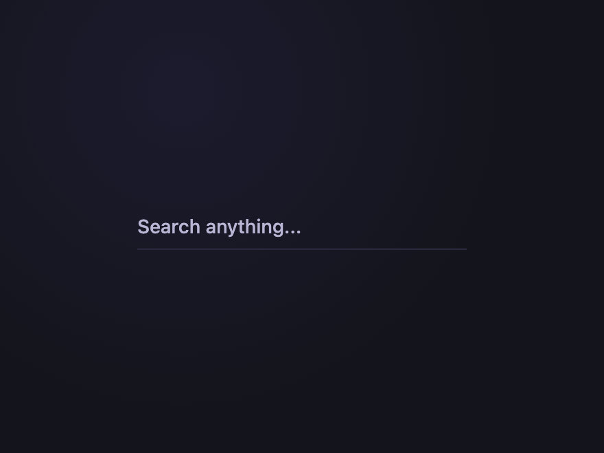 Minimal Underline — preview