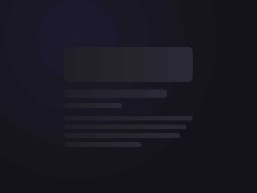 Article Page — preview
