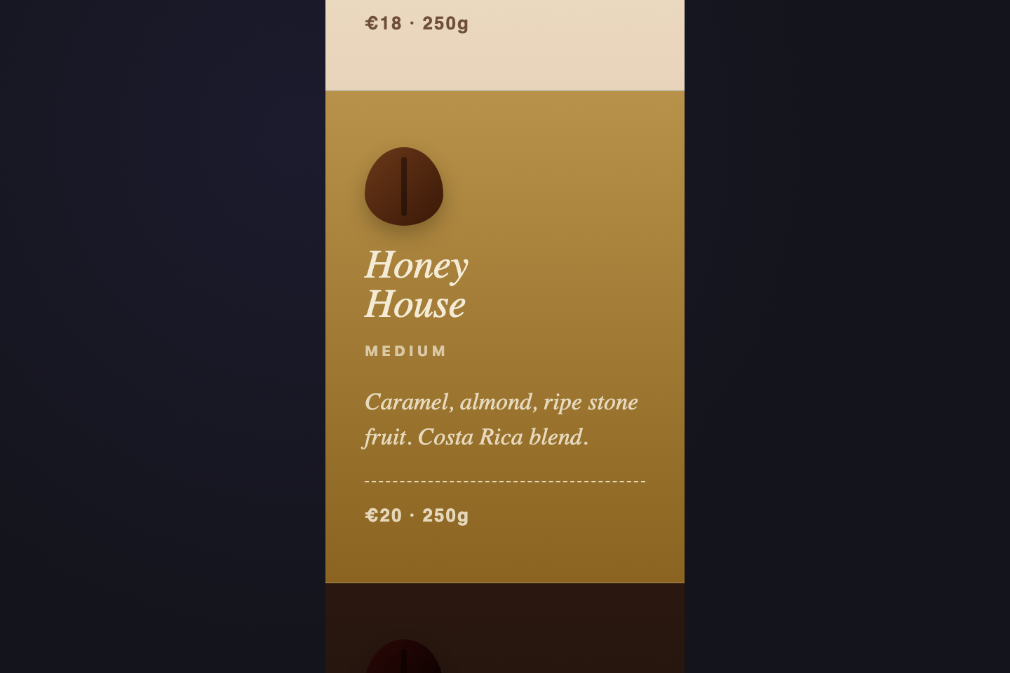 Coffee Triptych — preview