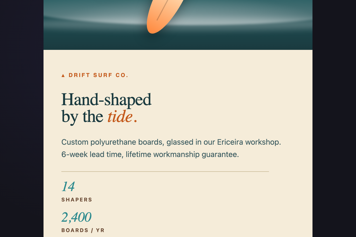 Curved Split — preview
