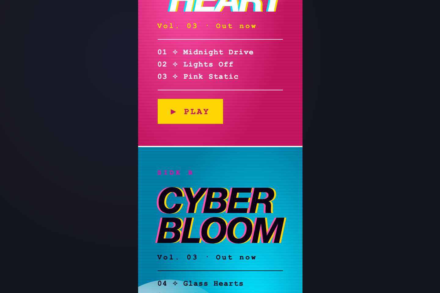 Hover Reveal Split — preview