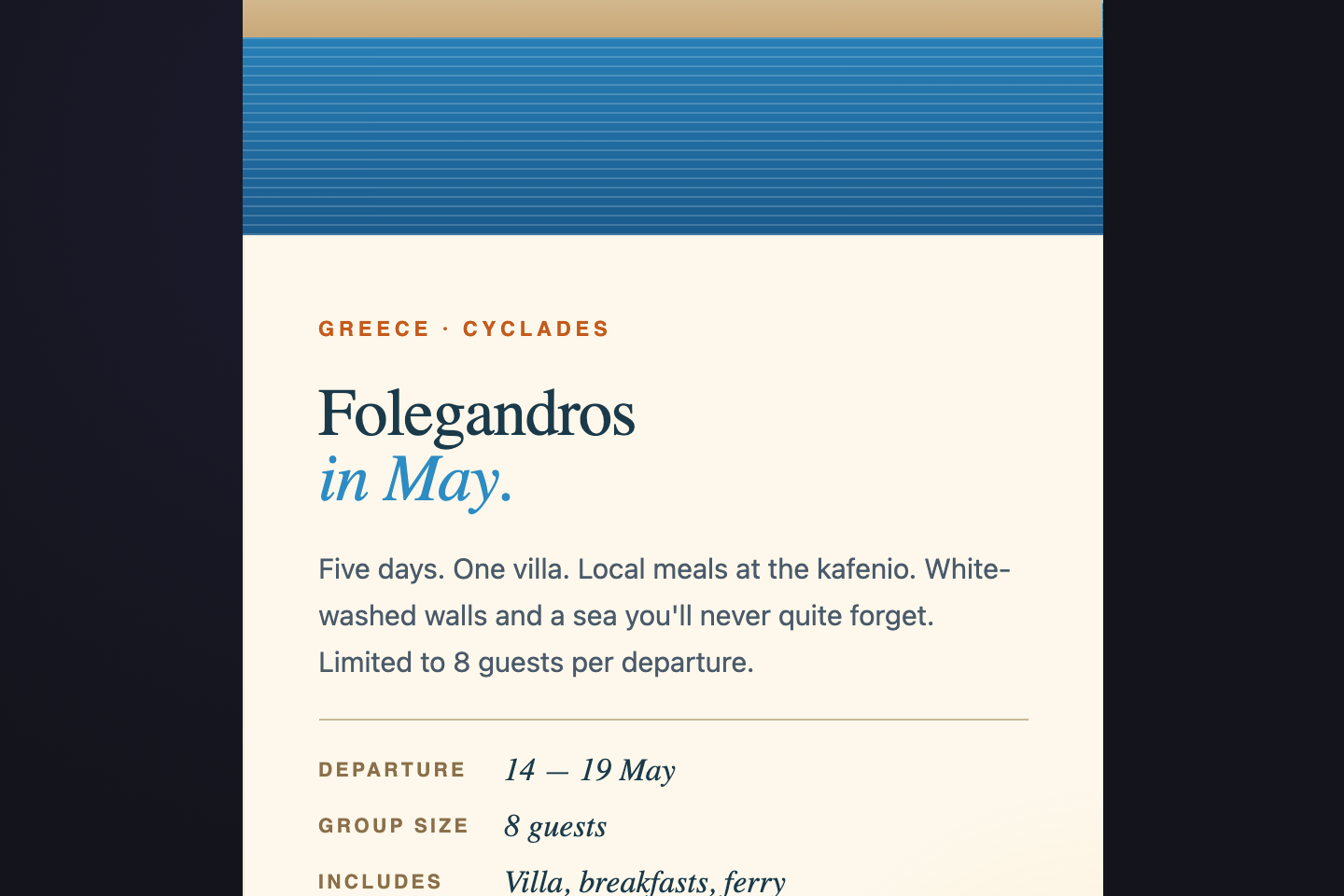 Mediterranean Travel — preview
