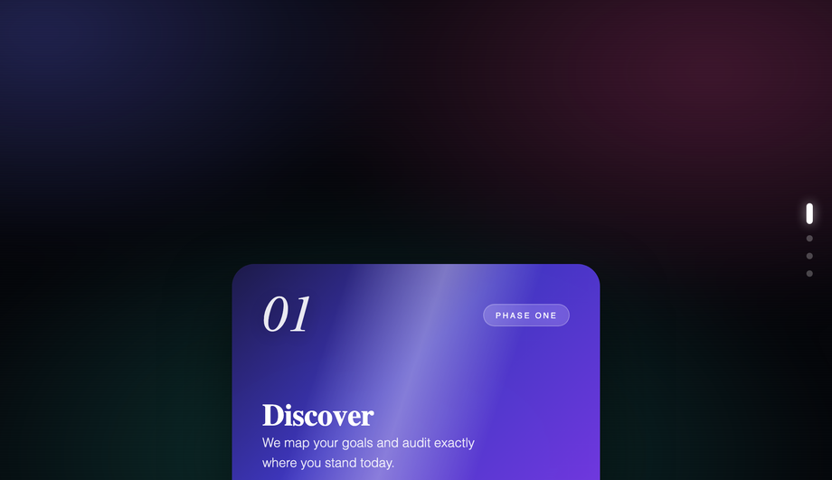 Scroll-Activated Stacked Cards (Sticky Stack) — preview