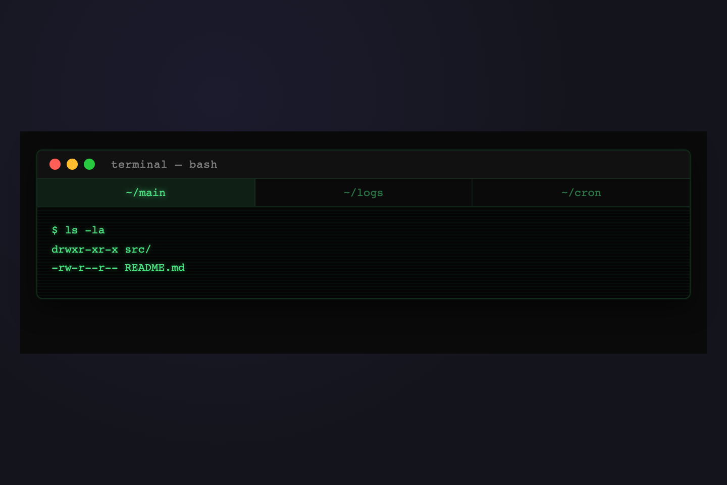 CRT Terminal — preview
