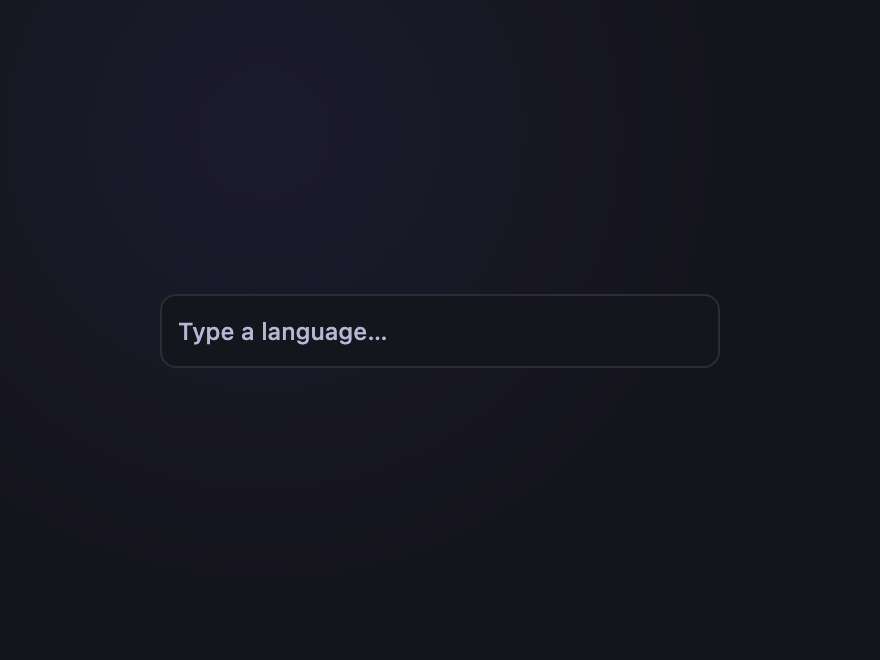 Tag Input — preview
