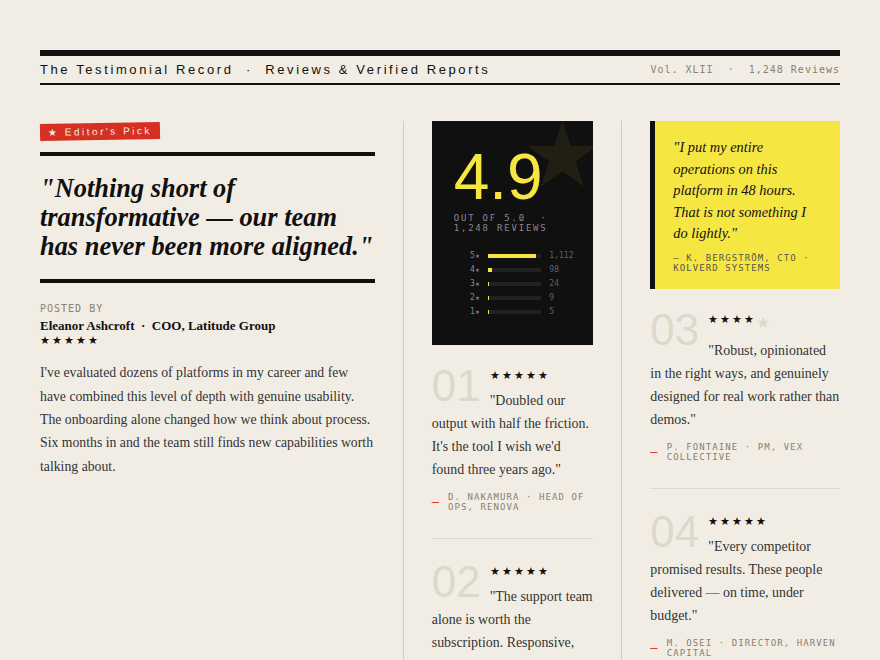 Brutalist Press — preview