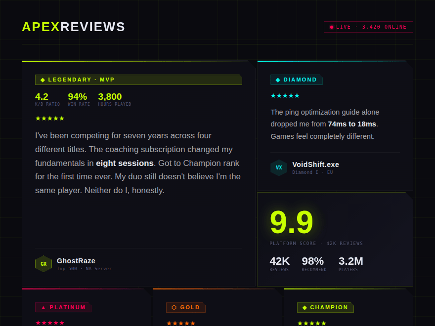 Gaming Esports — preview