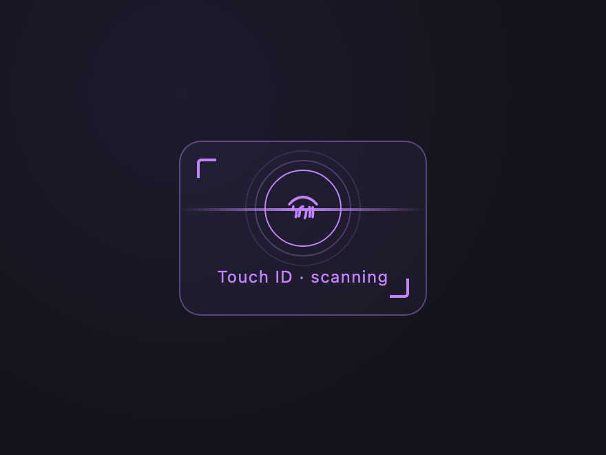 Biometric Scan — preview