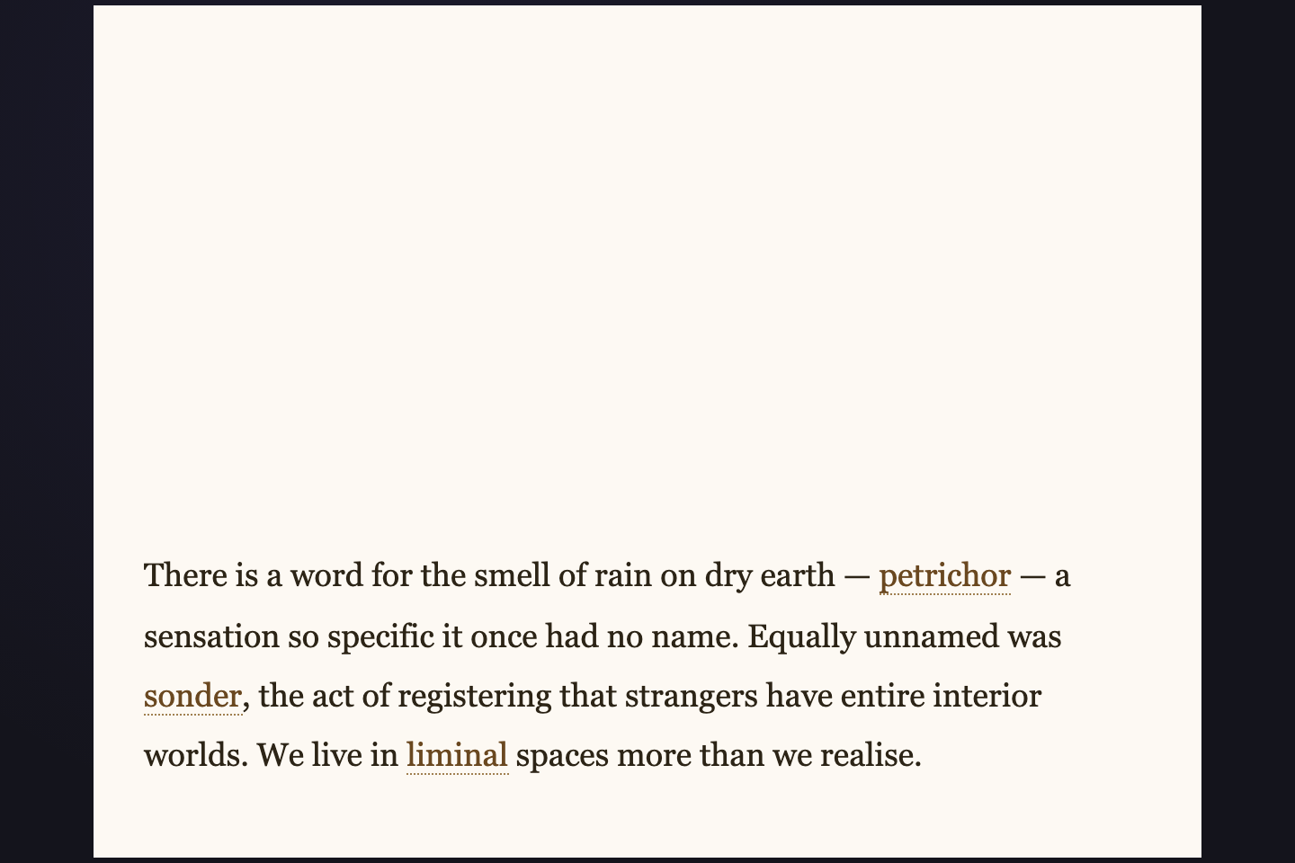 Glossary Word Card — preview